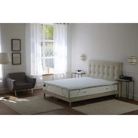 Surmatelas mémoire de forme SOFTTOUCH®, accueil doux et soutien ciblé