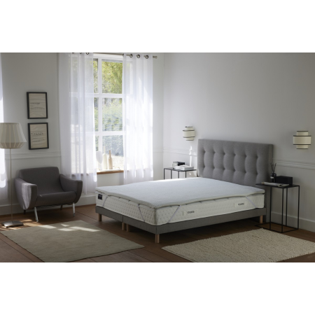 Surmatelas ERGOSOFT®, soutien morphologique 7 zones et confort dynamique