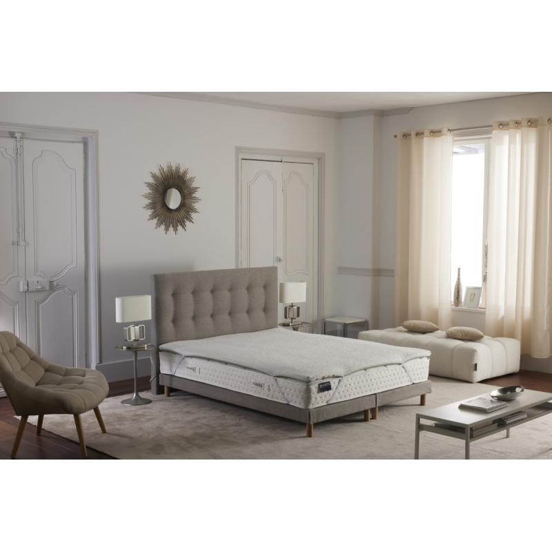 Surmatelas ERGOSOFT® | Confort morphologique 7 zones | Fabriqué en France