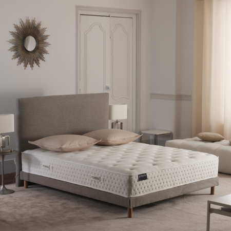 Matelas HOTEL CONFORT HYBRIDE, mousse HYPERSOFT®, ressorts TUDOR® 7 zones, 26 cm
