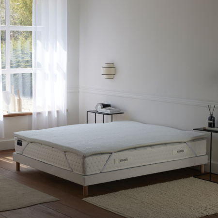 Surmatelas mousse HYPERSOFT®, confort moelleux et maintien précis
