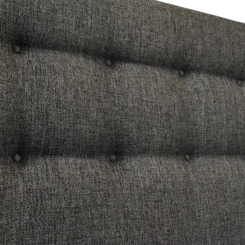 Déstockage : Tête de lit capitonnée gris éléphant | Dernières pièces