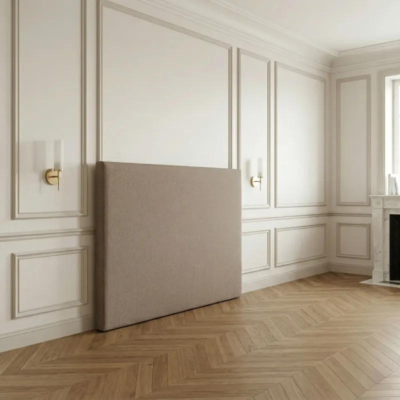 Déstockage : Tête de lit  lisse 100% marron | Dernières pièces