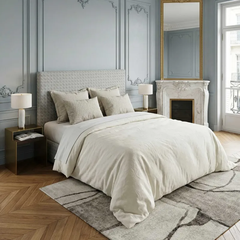 Déstockage Tête de Lit en Tissu Naturel - Confort Hôtel | STYLHOTEL