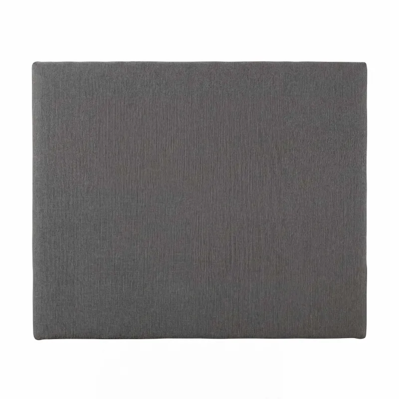 Déstockage : Tête de lit lisse 100% gris | Dernières pièces