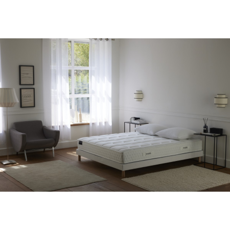 Matelas HOTEL CONFORT, mousse HD SUPRAFORM®, ressorts TUDOR®, 22 cm