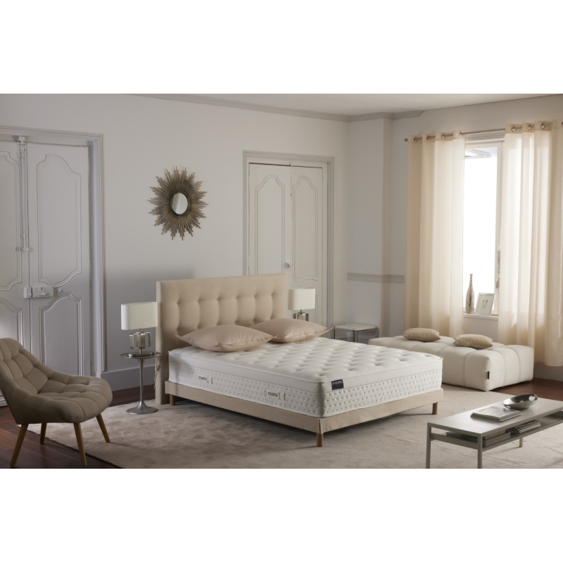Matelas HÔTEL CONFORT PRESTIGE : confort hôtelier avec surmatelas intégré