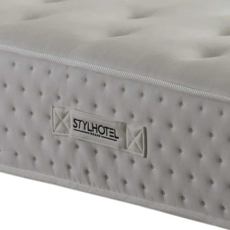Ensemble literie HYBRIDE gris - Confort hôtelier STYLHOTEL