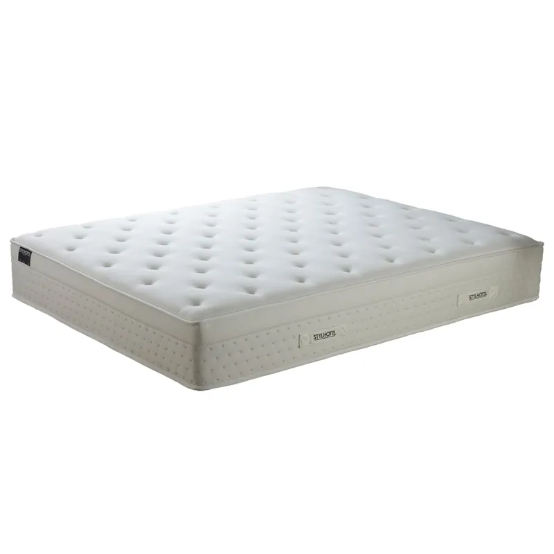 Ensemble matelas sommier taupe hôtel confort prestige | STYLHOTEL