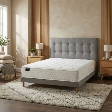 Ensembles literie matelas 26 cm, mousse HYPERSOFT®, ressorts TUDOR® 7 zones