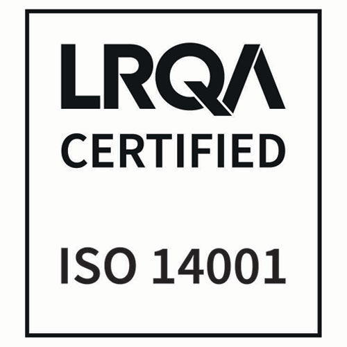 Usine certifiée ISO 14001 ​