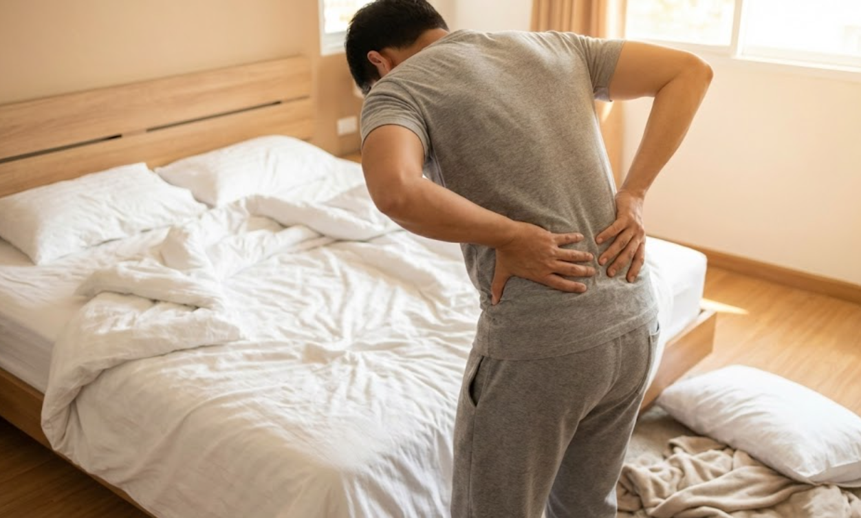 Mal de dos au réveil ? Votre matelas est peut-être coupable : Signes qu'il est temps de changer de literie.